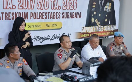 Polrestabes Surabaya Amankan 14 Tersangka Joki UTBK-SNBT