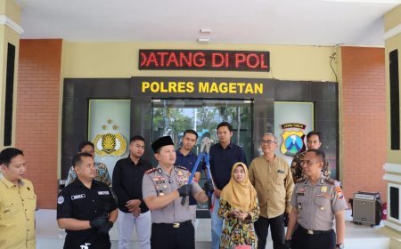 im URC Polres Magetan Amankan Komplotan Pencurian Sepeda Lintas Wilayah