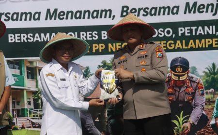 Hari Tani Nasional 2026, Polres Bondowoso Gandeng Petani dan Dunia Pendidikan Wujudkan Ketahanan Pangan